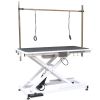 super Deluxe electric pet grooming table, 110V/220V professional groomer recommend height adjust from 8 up to 36inch